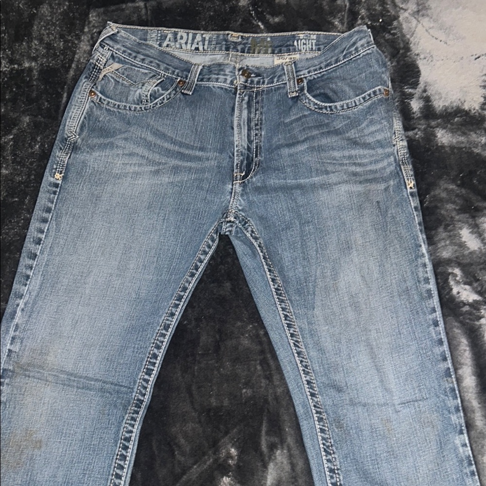 Ariat Men's Light Blue Jeans 36X36